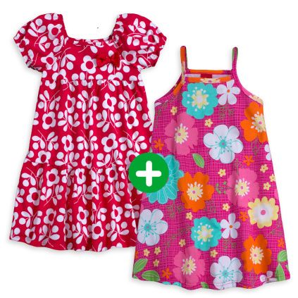 2x dívčí šaty KYLY SAKURA růžové