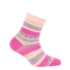 Dívčí vzorované ponožky WOLA