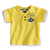 Kojenecké tričko s krátkým rukávem žluté