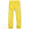 Dívčí plátěné kalhoty Knot So Bad YELL žluté