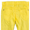 Dívčí plátěné kalhoty Knot So Bad YELL žluté
