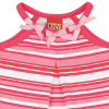 Dívčí komplet tílko a leginy KYLY PROUŽKY růžový