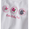 Kojenecká dívčí souprava DIRKJE LITTLE BABY bílá