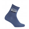 Chlapecké vzorované ponožky GATTA LOGIN modré
