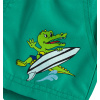 Chlapecké plavky KNOT SO BAD CROCODILE zelené