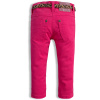 Dívčí kalhoty MINOTI PARTY tmavě růžové