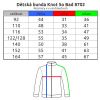 tabulka velikosti bundy parka 8702