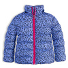 Dívčí zimní bunda LEMON BERET POTISK modrá