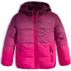 Dívčí zimní bunda LEMON BERET RAINBOW růžová