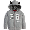Mikina pro holčičky Mix´nMATCH MEOW šedá