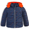 Chlapecká zimní bunda LEMON BERET GEOMETRIC tmavě modrá