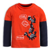 Chlapecké tričko KNOT SO BAD CRAZY DINO oranžové