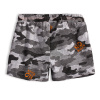Chlapecké úpletové kraťasy KNOT SO BAD CAMOUFLAGE oranžový potisk