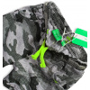 Chlapecké úpletové kraťasy KNOT SO BAD CAMOUFLAGE zelený potisk