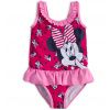 Dívčí plavky vcelku Disney MINNIE růžové