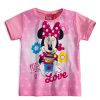 Dívčí tričko Disney MINNIE LOVE světle růžové quarzo
