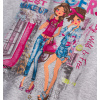 Dívčí tričko a šortky Mix´nMATCH BLOGGERS šedý melír
