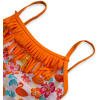 Dívčí plavky vcelku KNOT SO BAD PLAMEŇÁCI oranžové