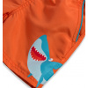 Chlapecké koupací šortky KNOT SO BAD ŽRALOK oranžové