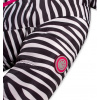 Dívčí zimní bunda LEMON BERET ZEBRA proužky