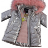 Dívčí zimní bunda LEMON BERET PURPOSE stříbrná