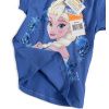 Dívčí tričko DISNEY FROZEN ELSA LET IT GO modré
