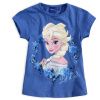 Dívčí tričko DISNEY FROZEN ELSA LET IT GO modré