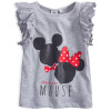 Dívčí tričko DISNEY MINNIE MICKEY šedé
