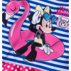 Dívčí plavky DISNEY MINNIE PLAMEŇÁK modrý proužek