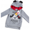 Dívčí mikina DISNEY MINNIE and MICKEY šedá