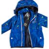 Chlapecká jarní bunda LEMON BERET AUTA modrá