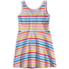 Dívčí šaty KNOT SO BAD COLOUR STRIPE 