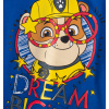 Chlapecké tričko PAW PATROL RUBBLE BIG modré