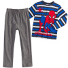 spiderman pyzamo prouzek modre
