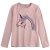 divci tricko glo story unicorn ruzove