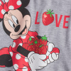 Dívčí tričko Disney Minnie Jahoda šedé