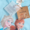 frozen divci pyzamo letni modre bio bavlna 9