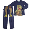 chlapecke pyzamo kyly t rex modre