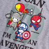 chlapecke tricko I am avenger sede 0