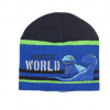 HU4144 bl5 CHLAPECKA CEPICE A RUKAVICE JURRASIC WORLD modra3