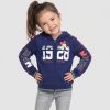 divci mikina mickey tmave modra s kapuci