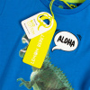 Chlapecké tričko z BIO bavlny LEMON BERET T-REX modré