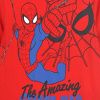 HU1347 RD chlapecke tricko spiderman cervene 1