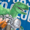 KYB 110960 chlapecke tricko dinosaurus motorka modre svetle9
