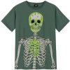 81185 70157 chlapecke tricko skeleton zelene