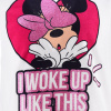 EV201 WH divci pyzamo minnie woke up bile 1