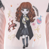 VH2081 PI3 divci pyzamo harry potter hermiona ruzove0