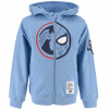 ev1020 bl3 chlapecka mikina z bio bavlny spiderman modra