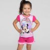 DIVCI PYZAMO MINNIE RUZOVE MORSKA PANNA