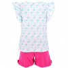 we2051 pi9 divci letni souprava pyzamo minnie volanky ruzove9